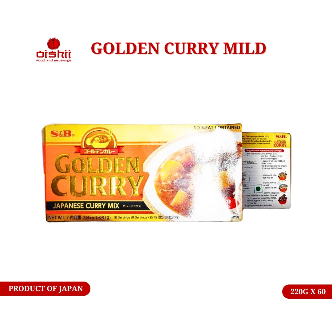 S&B CURRY SAUCE MIX GOLDEN CURRY MILD