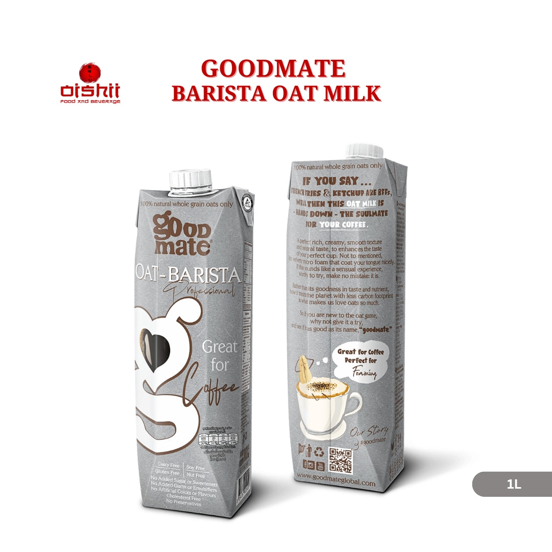 GOOD MATE MILK, OAT MILK, OAT BARISTA, PROFESSIONAL MILK