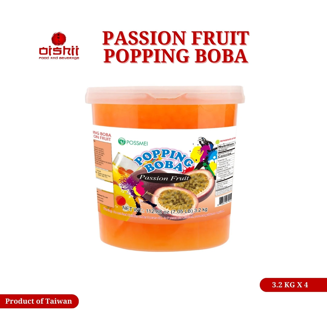POPPING BOBA PASSION FRUIT