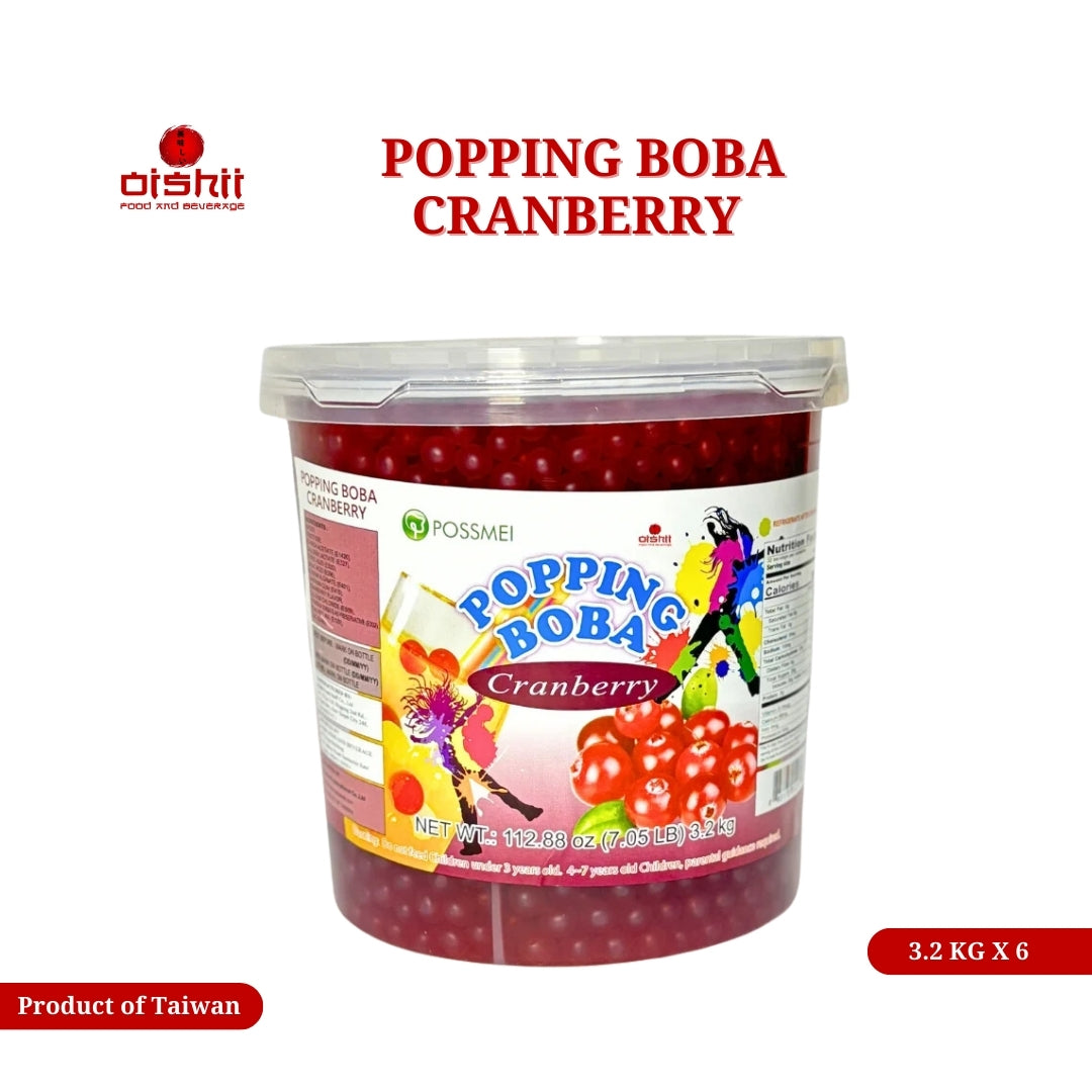 POPPING BOBA CRANBERRY