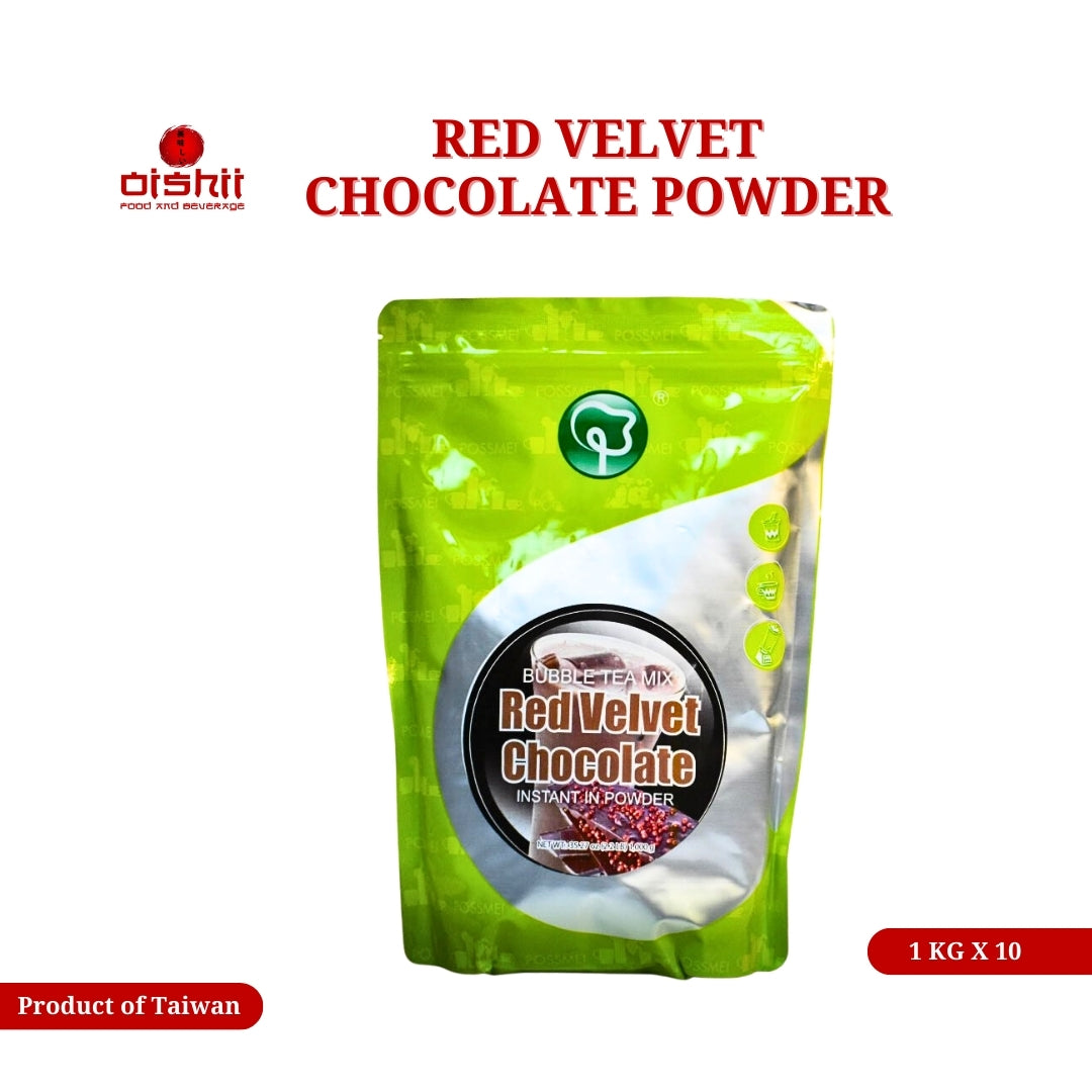red velvet chocolate powder