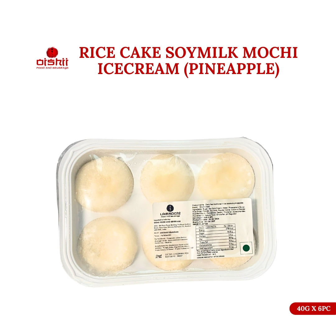 RICE CAKE ICE CREM PINEAPPLE