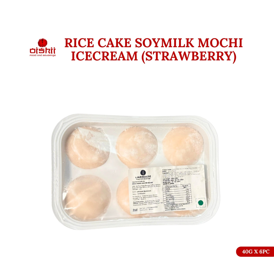 STRAWBERRY MOCHI ICE CREAM
