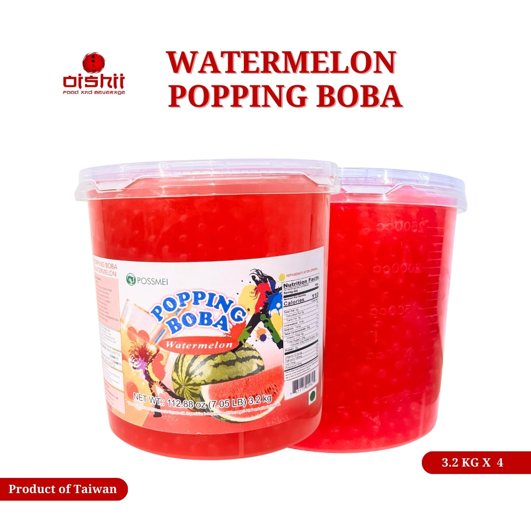 WATERMELON POPPING BOBA