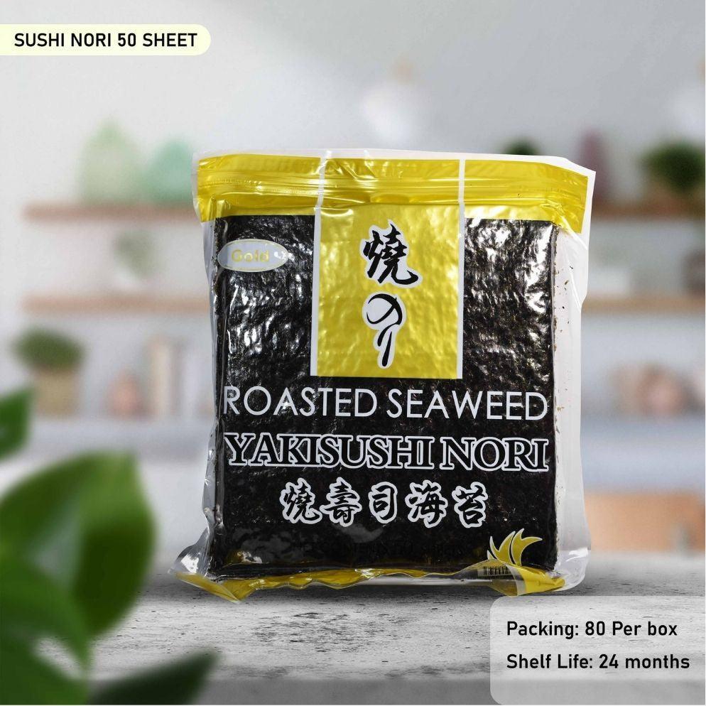 sushi nori pack of 50