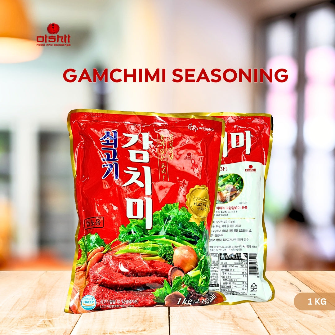 gamchimi seasoning