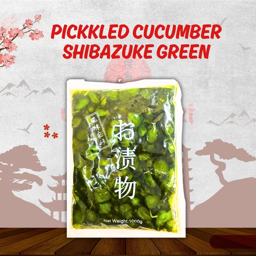 PICKKLED CUCUMBER SHIBAZUKE GREEN