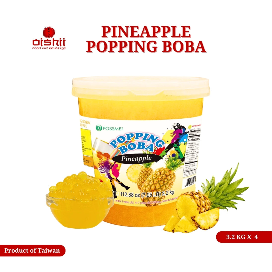 POPPING BOBA PINEAPPLE – Oishii foods
