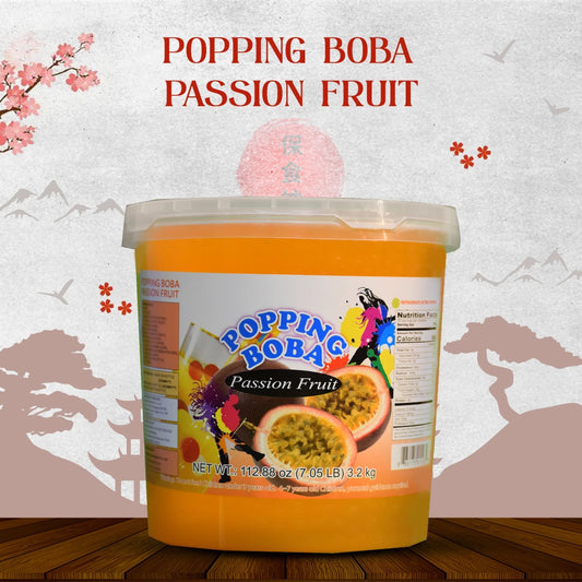 popping boba passion fruit