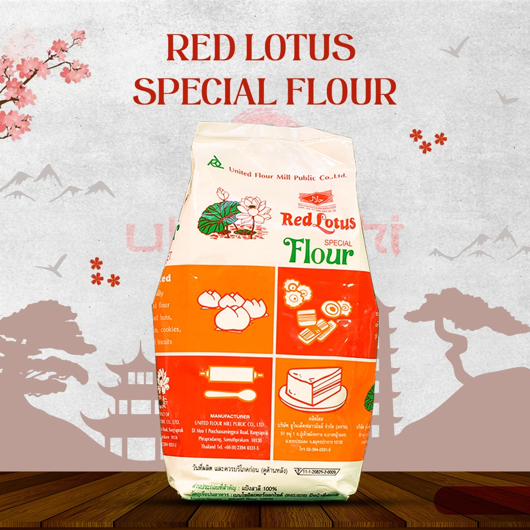 red lotus flour