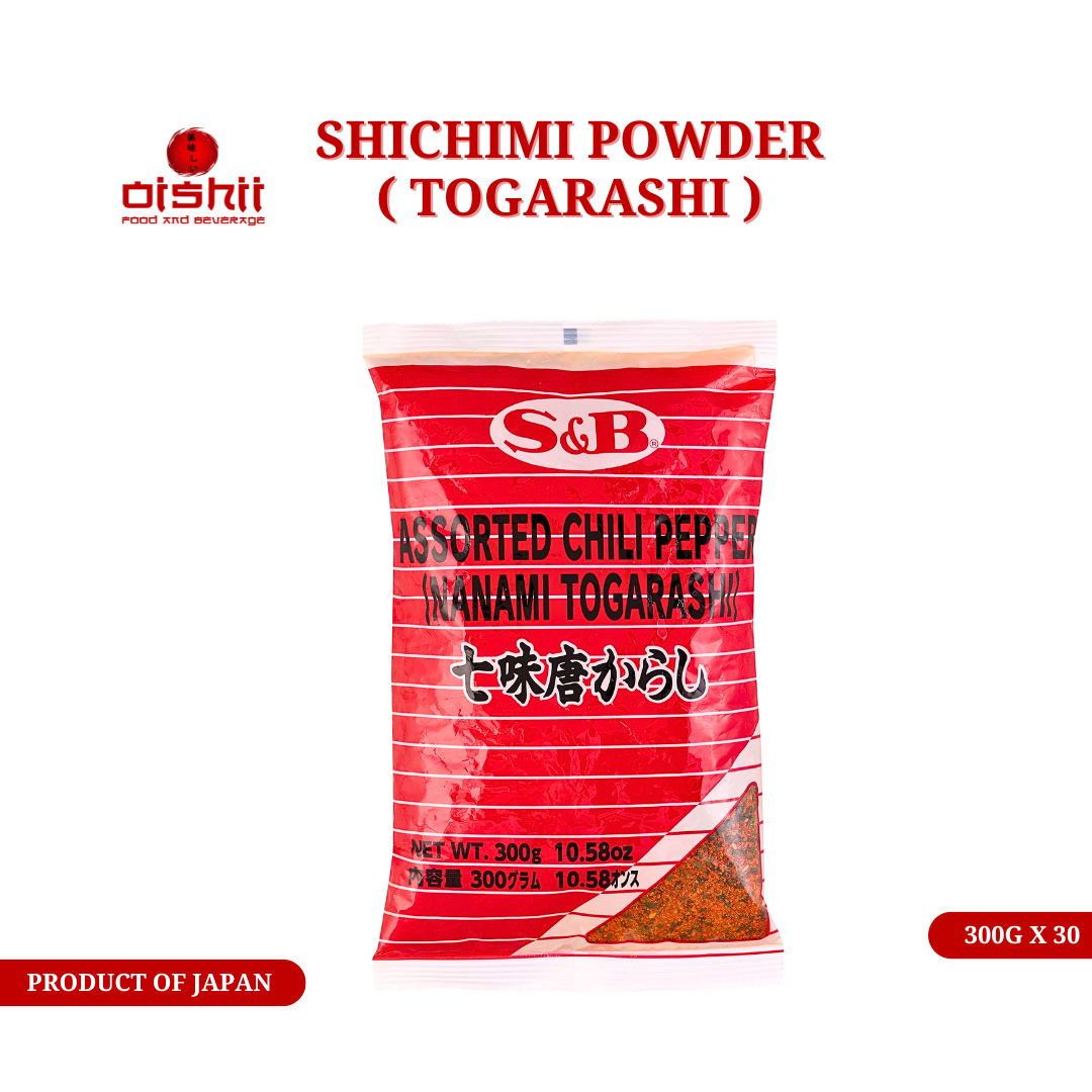 S&B CHILI PEPPER SHICHIMI TOUGARASHI