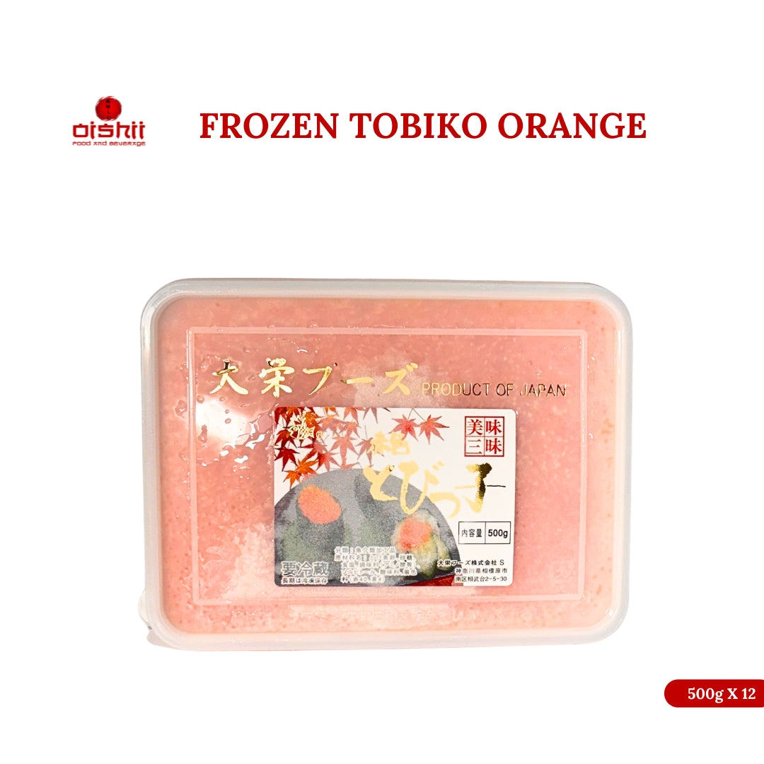 FISH ROE DAIEI ORANGE TOBIKO – Oishii foods